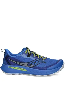 Saucony: Голубые кроссовки  Peregrine