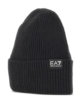 Ea7 Emporio Armani: Чёрная шапка 