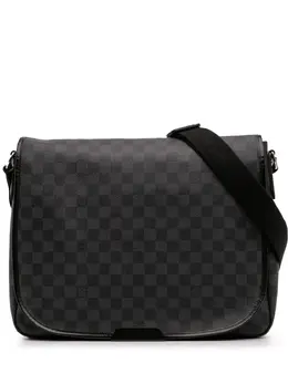 Louis Vuitton Pre-Owned: Чёрная сумка через плечо 