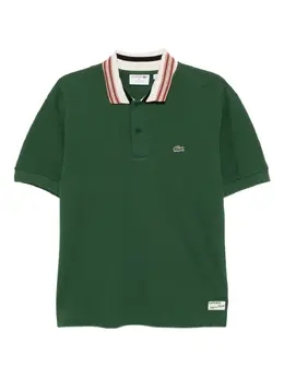 Lacoste: Поло в полоску 