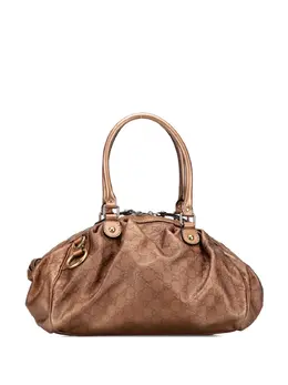 Gucci Pre-Owned: Коричневая сумка 