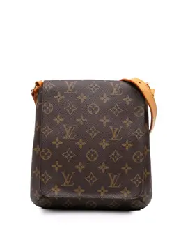 Louis Vuitton Pre-Owned: Коричневая сумка 