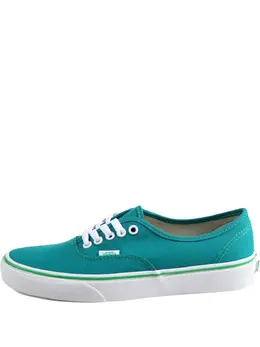 Vans: Голубые кроссовки  Authentic