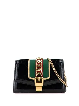 Gucci Pre-Owned: Чёрная сумка 