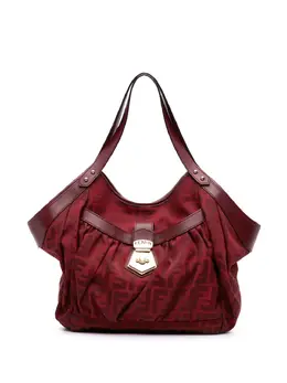 Fendi Pre-Owned: Красная сумка-шоппер 