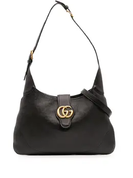 Gucci Pre-Owned: Чёрная сумка через плечо 