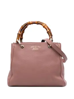 Gucci Pre-Owned: Коричневая сумка-шоппер 