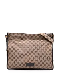 Gucci Pre-Owned: Коричневая сумка 