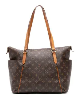 Louis Vuitton Pre-Owned: Коричневая сумка-шоппер 