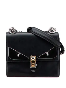 Fendi Pre-Owned: Чёрная сумка через плечо 