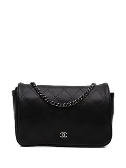 CHANEL Pre-Owned: Чёрный кошелёк 