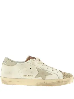 Golden Goose: Белые кроссовки  Superstar sneakers