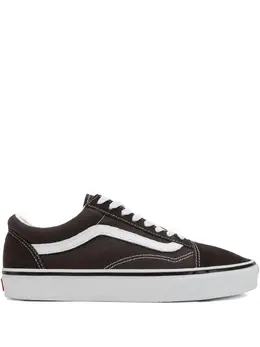 Vans: Тёмные кроссовки  Old Skool