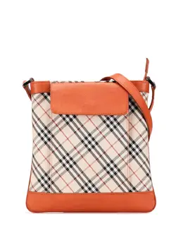 Burberry Pre-Owned: Коричневая сумка через плечо 