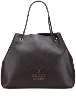 Gucci Pre-Owned: Коричневая сумка-шоппер 