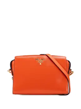 Prada Pre-Owned: Оранжевая сумка через плечо 