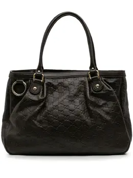 Gucci Pre-Owned: Коричневая сумка-шоппер 