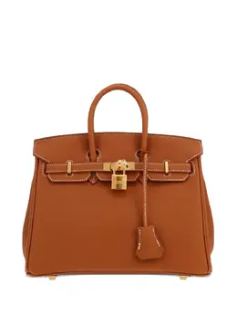 Hermès Pre-Owned: Коричневая сумка-шоппер 