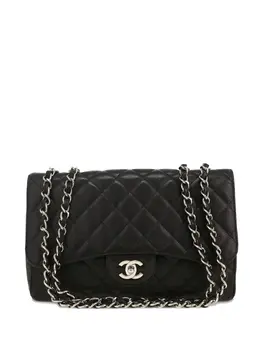 CHANEL Pre-Owned: Чёрная сумка 