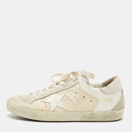 Golden Goose: Белые кроссовки  Superstar