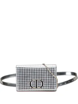Christian Dior Pre-Owned: Серебристая поясная сумка 
