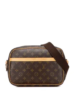 Louis Vuitton Pre-Owned: Коричневая сумка через плечо 