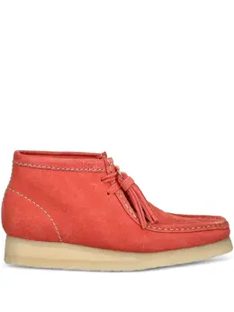 Clarks Originals: Оранжевые ботинки 