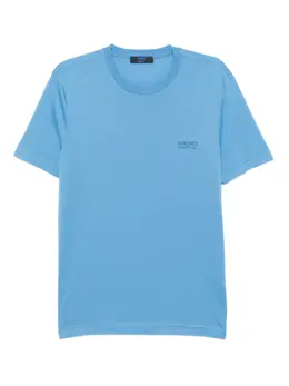 Kiton: Светлая футболка 