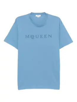Alexander McQueen: Светлая футболка 