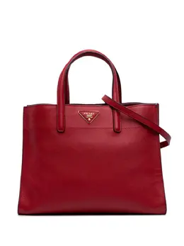 Prada Pre-Owned: Красная сумка-шоппер 