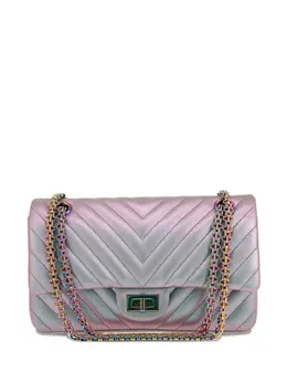 CHANEL Pre-Owned: Фиолетовая сумка 
