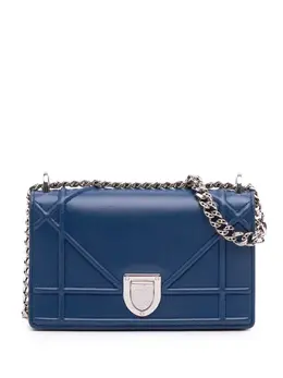 Christian Dior Pre-Owned: Серебристая сумка через плечо 