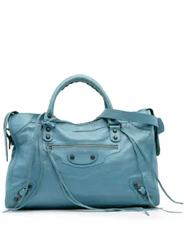 Balenciaga Pre-Owned: Голубая сумка 