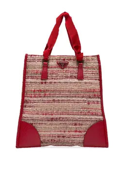 Prada Pre-Owned: Красная сумка-шоппер 