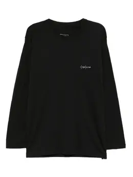 Y-3: Футболка с длинным рукавом 