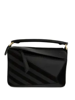 LOEWE: Чёрный клатч  Puzzle