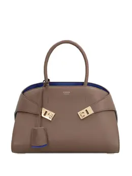 Ferragamo: Коричневая сумка 