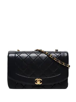 CHANEL Pre-Owned: Чёрная сумка 