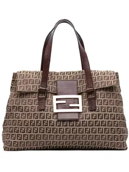 Fendi Pre-Owned: Коричневая сумка 