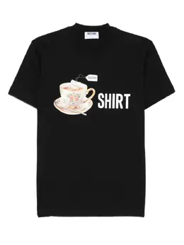 Moschino: Футболка с принтом 