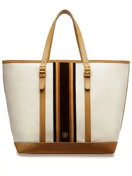 Bally: Сумка-шоппер в полоску 
