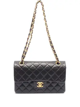 CHANEL Pre-Owned: Чёрная сумка 