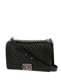 CHANEL Pre-Owned: Чёрная сумка 