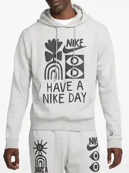 Nike: Свитер с принтом 