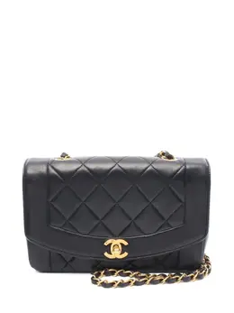 CHANEL Pre-Owned: Чёрная сумка 