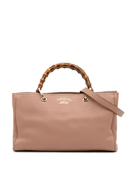Gucci Pre-Owned: Розовая сумка-шоппер 