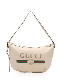 Gucci Pre-Owned: Белая сумка через плечо 
