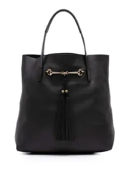 Gucci Pre-Owned: Чёрная сумка-шоппер 