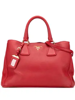 Prada Pre-Owned: Красная сумка-шоппер 