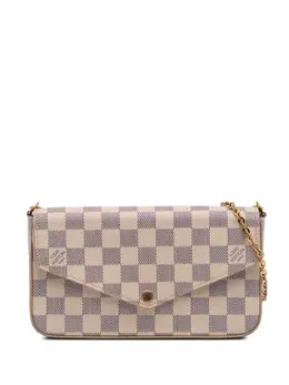 Louis Vuitton Pre-Owned: Белая сумка через плечо 